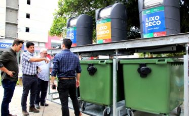 Projeto de reciclagem incentiva cuidado com a natureza