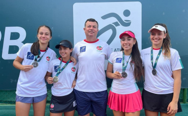 Mampituba/FME Criciúma mantém bons resultados na 4ª etapa do Brasileiro de Tênis