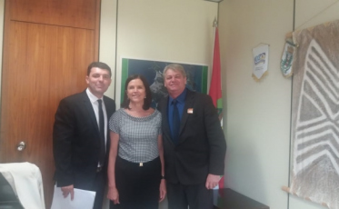 Vereadores buscam em Brasília solução para tarifa de energia em Siderópolis