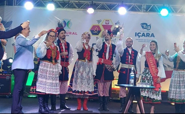 Poloneses brindaram com vodka no Festival das Etnias