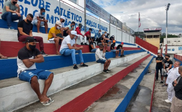 Brusque, o primeiro time catarinense a voltar aos treinos