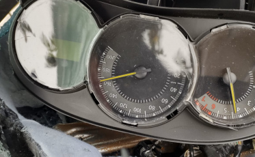 Veja o momento do impacto do acidente que matou condutor em Criciúma (VÍDEO)