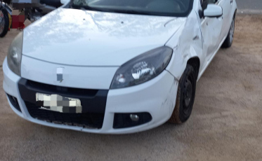 Acidente entre carro e moto é registrado na SC-108