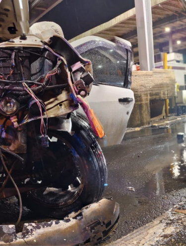 Adolescente dirigia carro que bateu em pedágio e matou duas mulheres em São João do Sul