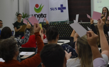 CER da Unesc reúne gestores e profissionais de saúde em evento