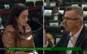 CPI dos Respiradores: Douglas, Helton e Márcia em acareação (AO VIVO)