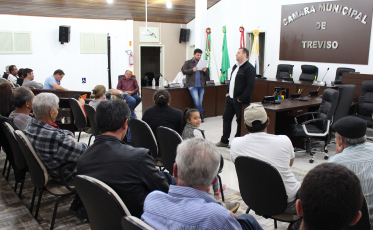 Câmara e comunidade discutem interdição de rua em Treviso