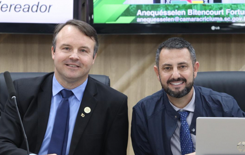Potelecki assume presidência da Câmara de Criciúma temporariamente