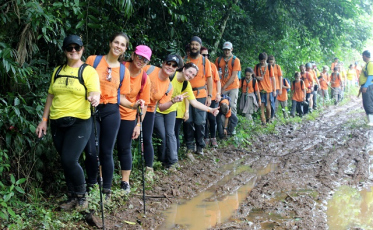 Caminhantes do Sol desbravam Nova Veneza