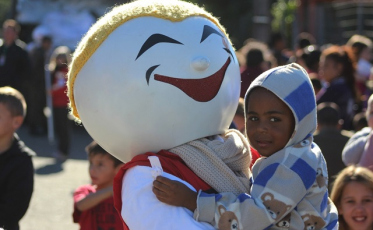 No fim de semana gelado, mais agasalhados