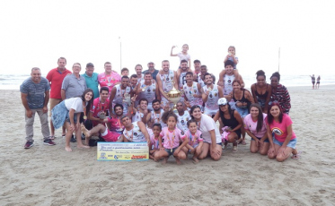 Teve campeão no Futebol de Areia Verão no Arroio