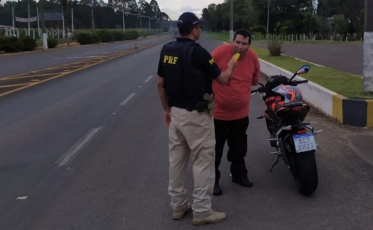 PRF flagra diversas infrações de trânsito no segundo final de semana de 2020