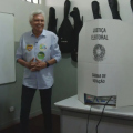 Caiado vota em Goiás