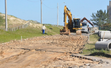 Começam as obras da segunda etapa do calçadão no Rincão