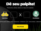 Bolão Bistek: dê seu palpite para Criciúma e Palmeiras 