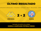 Confira quem venceu o Bolão Bistek da partida entre Criciúma e Bahia