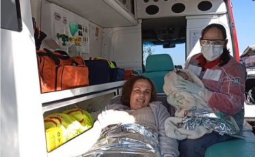 Jaguaruna: mulher dá a luz em casa e é atendida pelos bombeiros