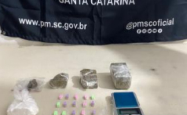 Homem é preso por tráfico de drogas em Sombrio