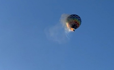 Queda de balão: Polícia encontra extintor e procura maçarico em investigação