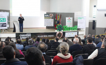 Criciúma recebe a primeira etapa da Caravana Embrapa em Santa Catarina 
