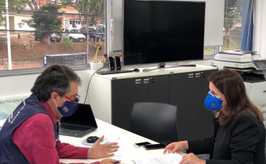 Covid-19: Deputada e secretário tratam de reforço nos testes