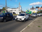 Em Criciúma, carreata no 7 de setembro