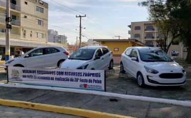 Economia com a Festa do Peixe resulta em aquisição de carros