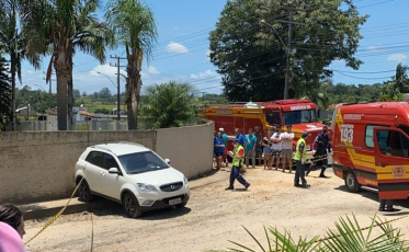 Mulher morre após ser atropelada pelo próprio veículo em Criciúma