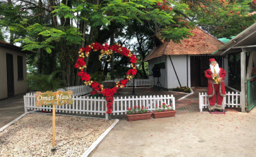 Casa da Oma aberta à visitação em Forquilhinha
