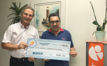 Entidades recebem doações da Etapa Verão do Circuito Giassi