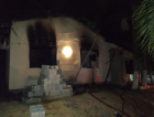 Fogo destrói residência em Armazém