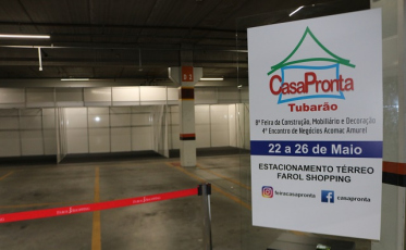 Estrutura da CasaPronta Tubarão começa a ser montada