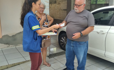 Trato por Criciúma já entregou dois mil comunicados de vistoria na Grande Próspera