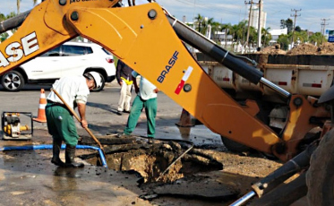Risco de faltar água na Quarta Linha. Casan investiga