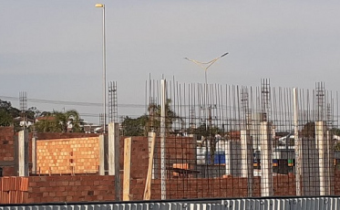 Técnicos do Observatório Social vistoriam obra do Centro do Idoso