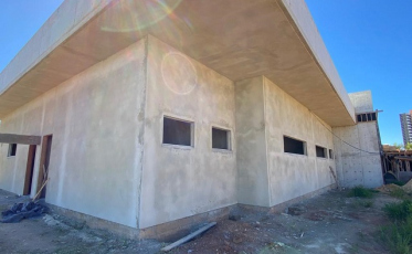 Centro do Idoso está com 60% das obras concluídas em Criciúma