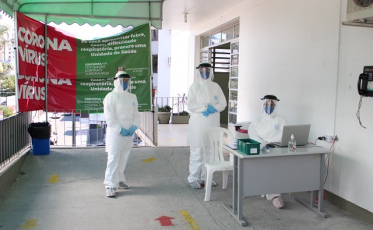 Centro de Triagem atendeu quase duas mil pessoas em um mês