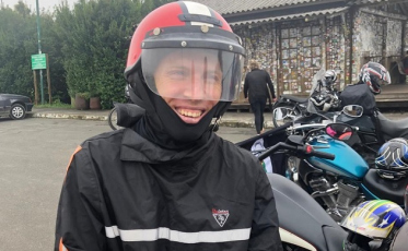 O alemão Christian e sua vespa (VÍDEO)