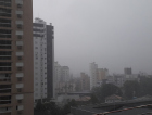 Pancada de chuva mas sem novos transtornos