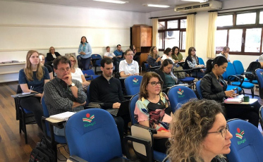 Um momento para capacitar equipes dos comitês