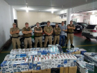 PM flagra contrabando de cigarros em Içara