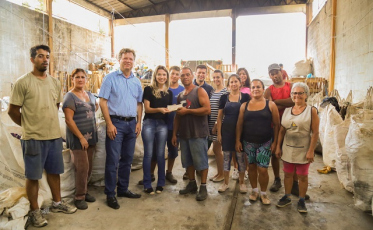 Cooperativa recebe ajuda de custos após incêndio