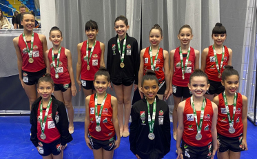 Ginastas do Mampituba/FME Criciúma brilham na Copa Primeiros Passos