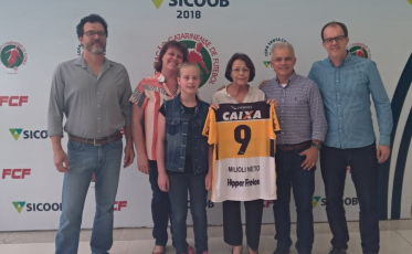 Criciúma faz a sua homenagem a Milioli Netto