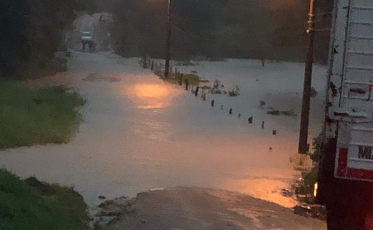Chuva alaga bairros em Cocal do Sul e Urussanga