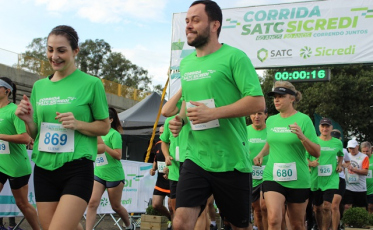 A alegria de quem fez a corrida Satc/Sicredi
