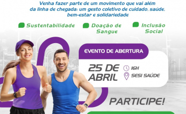 SESI Criciúma promove evento de abertura da Corrida do Bem 2025