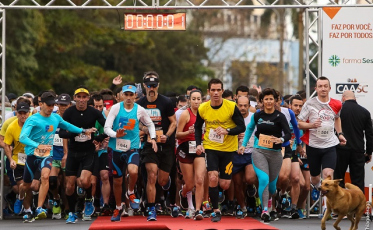 Tubarão realiza etapa do circuito Corridas do Bem