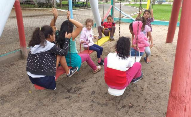 Cras Santa Luzia visita Horto Florestal de Forquilhinha