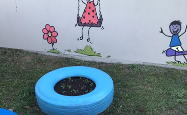 Uma creche mais colorida em Siderópolis